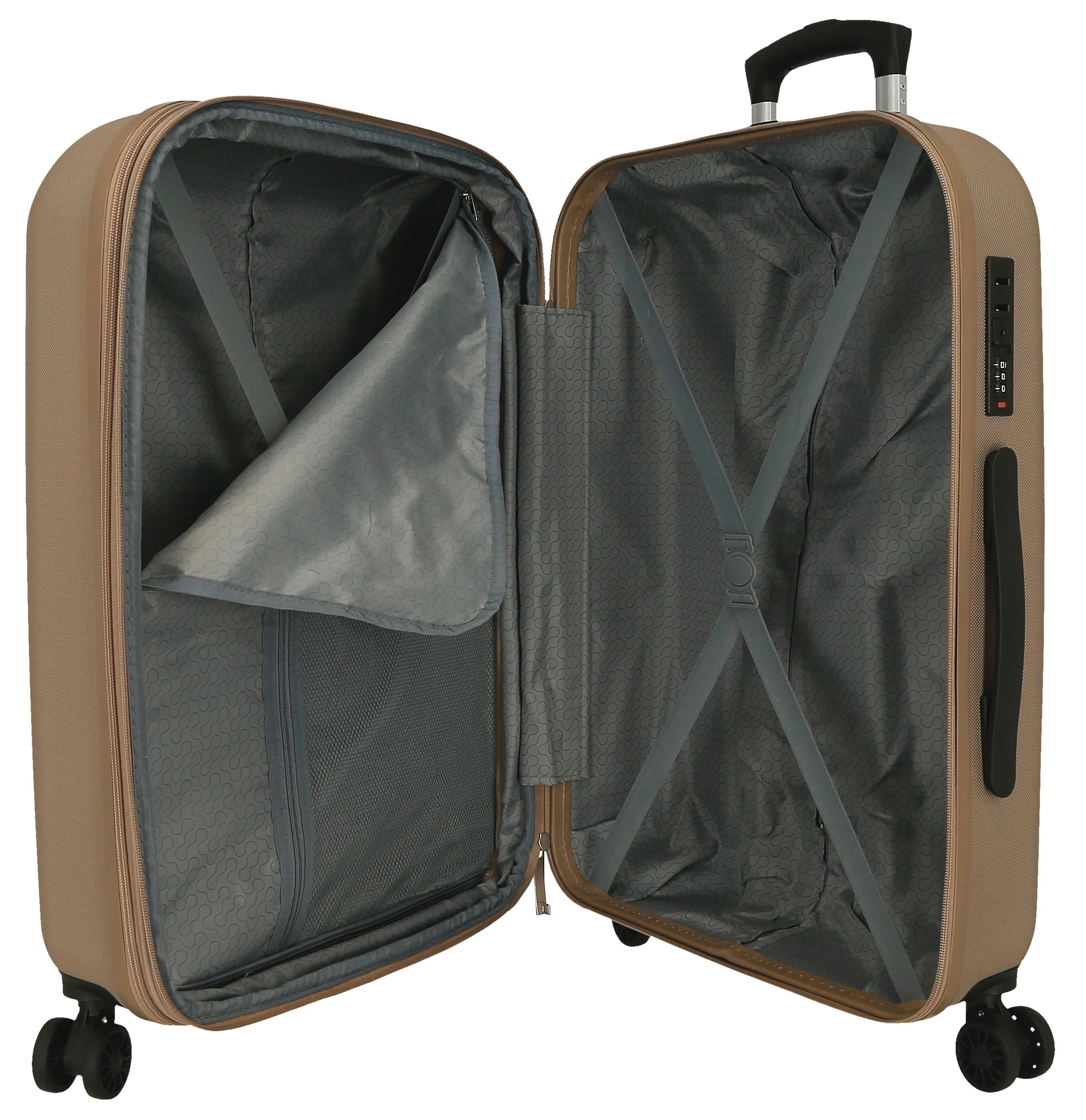 5428825 TROLLEY ABS 65CM. C/EXP. 4R. RR MENORCA CHAMPAGNE - Image 6