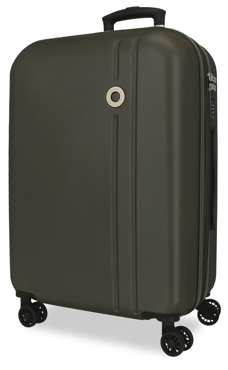 5429322 TROLLEY ABS 75CM. C/EXP. 4R. RR MENORCA ANTRACITA