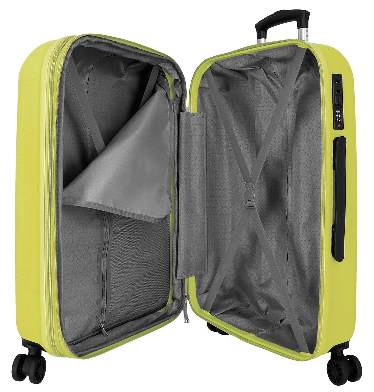 5429326 TROLLEY ABS 75CM. C/EXP. 4R. RR MENORCA AMARILLO - Image 6