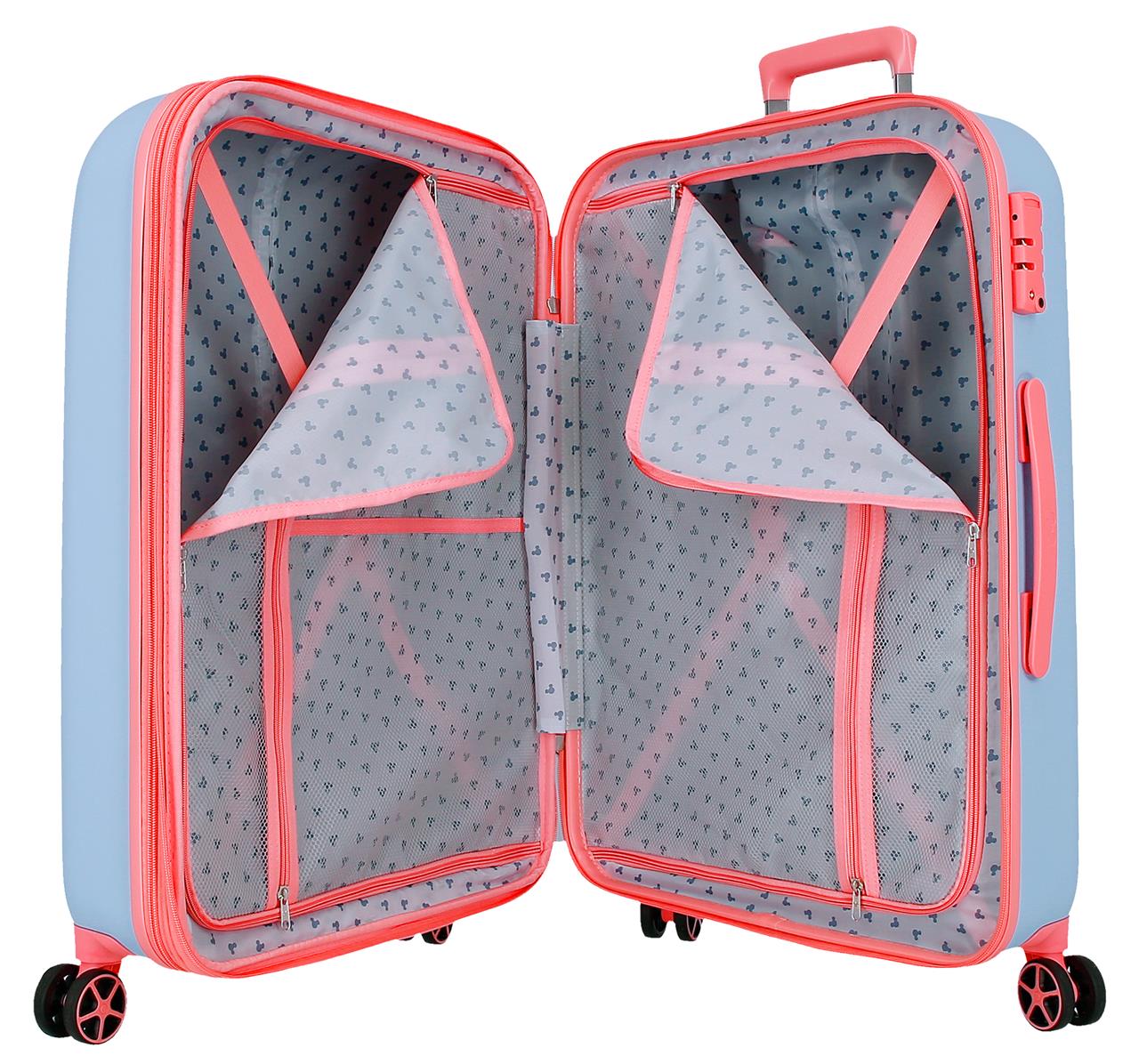 5439521 SET/2 TROLLEY ABS 55-65CM. 4R. MICKEY CRAZY TRIP AZU - Image 6
