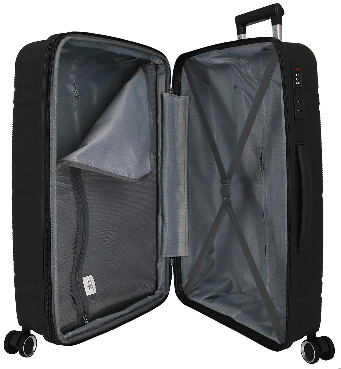 5478821 TROLLEY PP 65CM. C/EXP. 4R. RR UNIVERSE NEGRO - Image 3
