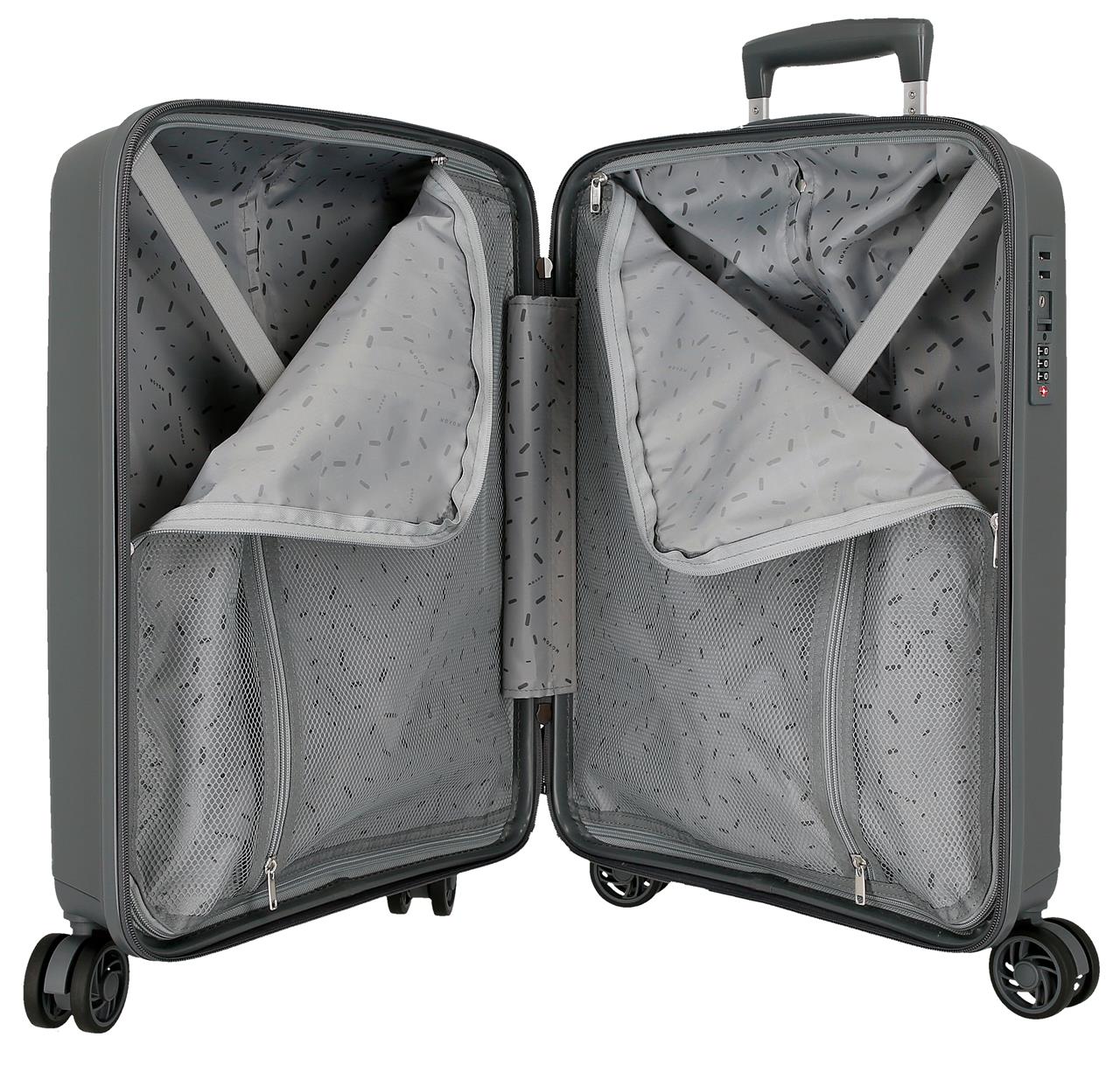 5519122 TROLLEY PP 55CM. 4R. MOVOM MOON GRIS - Image 2
