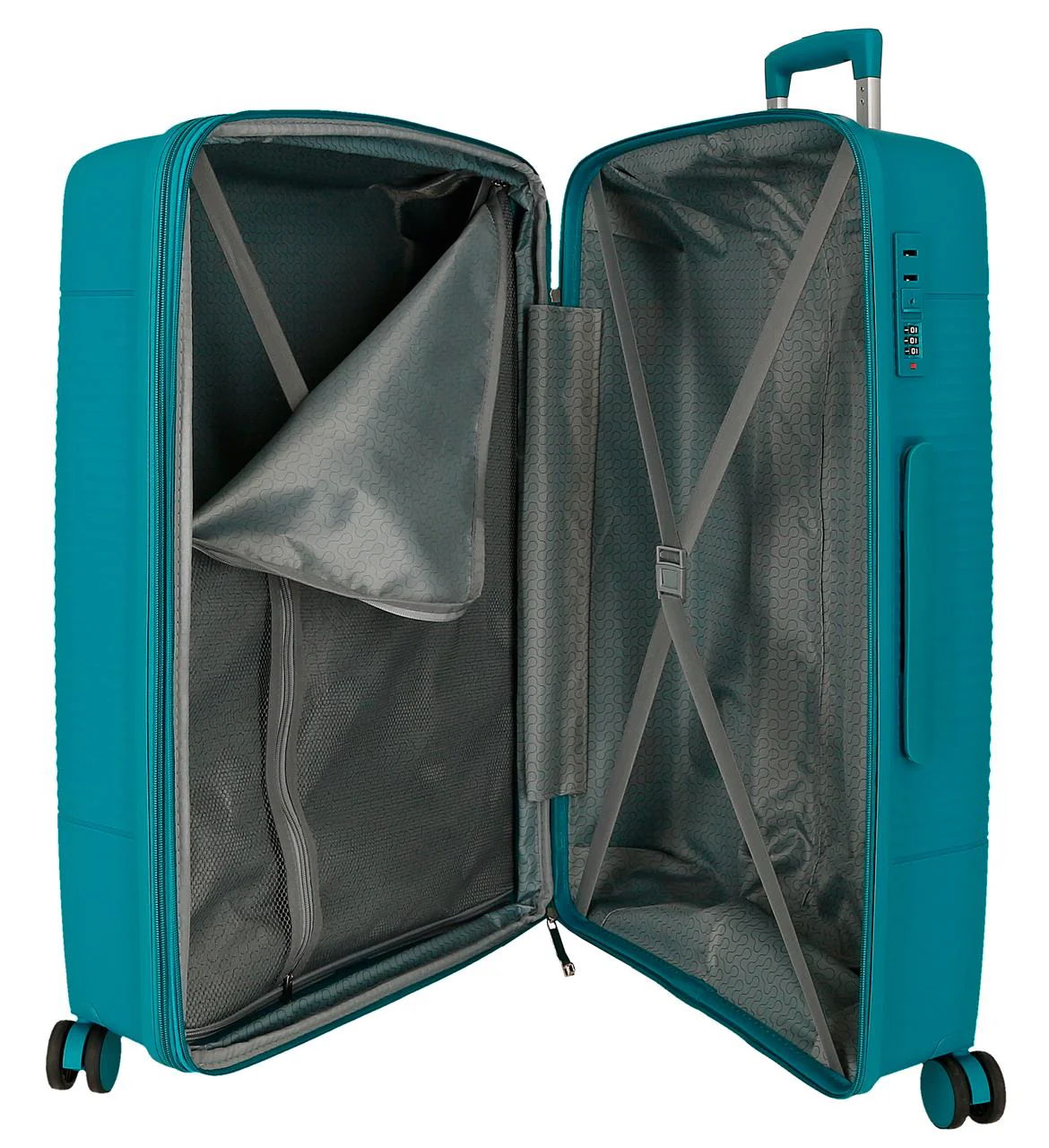 5539223 TROLLEY PP 65CM. 4R. RR ACADIA VERDE TURQUESA - Image 6