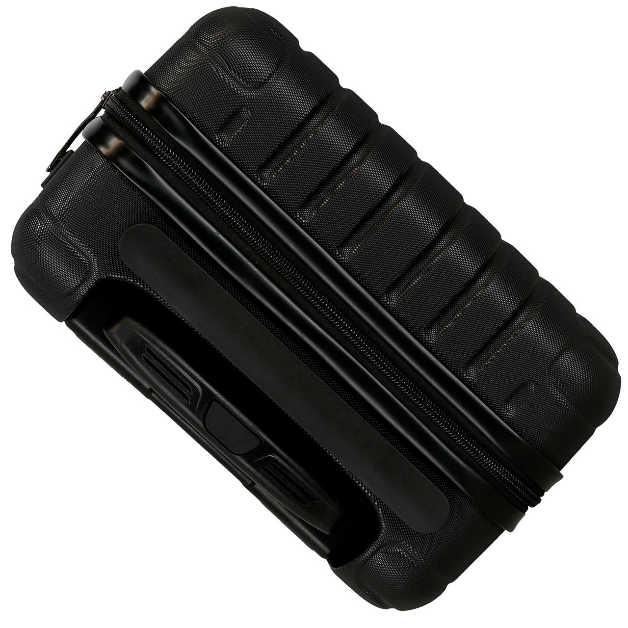 5556320 TROLLEY ABS 40CM. 4R. EXTRAIBLES. MOVOM TIMBER NEGRO - Image 2