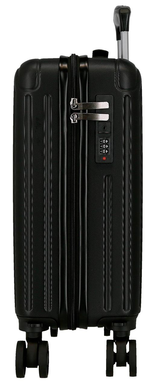 5556320 TROLLEY ABS 40CM. 4R. EXTRAIBLES. MOVOM TIMBER NEGRO - Image 3