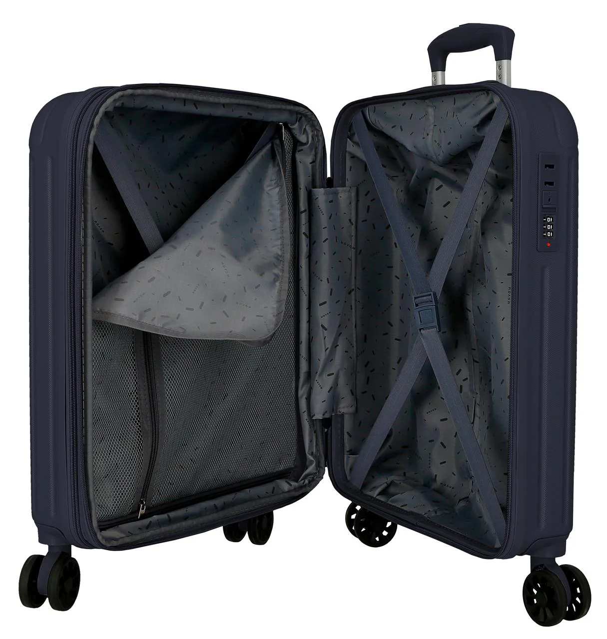 5558421 SET/3 TROLLEY ABS 55-68-78CM. C/EXP. 4R. TIMBER MARI - Image 6
