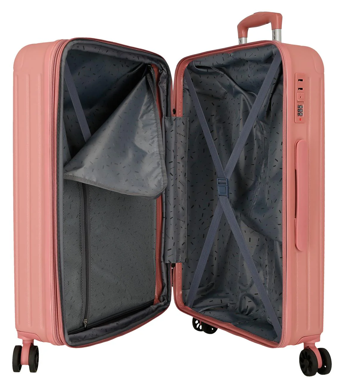 5558424 SET/3 TROLLEY ABS 55-68-78CM. C/EXP. 4R. TIMBER NUDE - Image 12