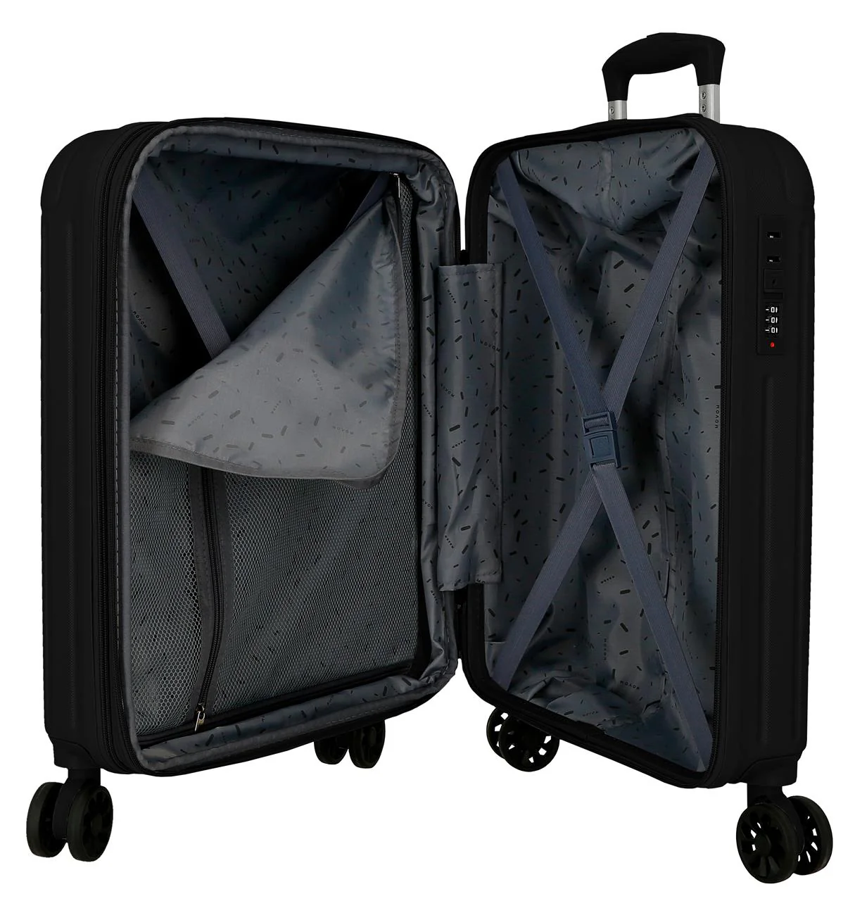 5558920 SET/2 TROLLEY ABS 55-68CM. C/EXP. 4R. MOVOM TIMBER N - Image 6