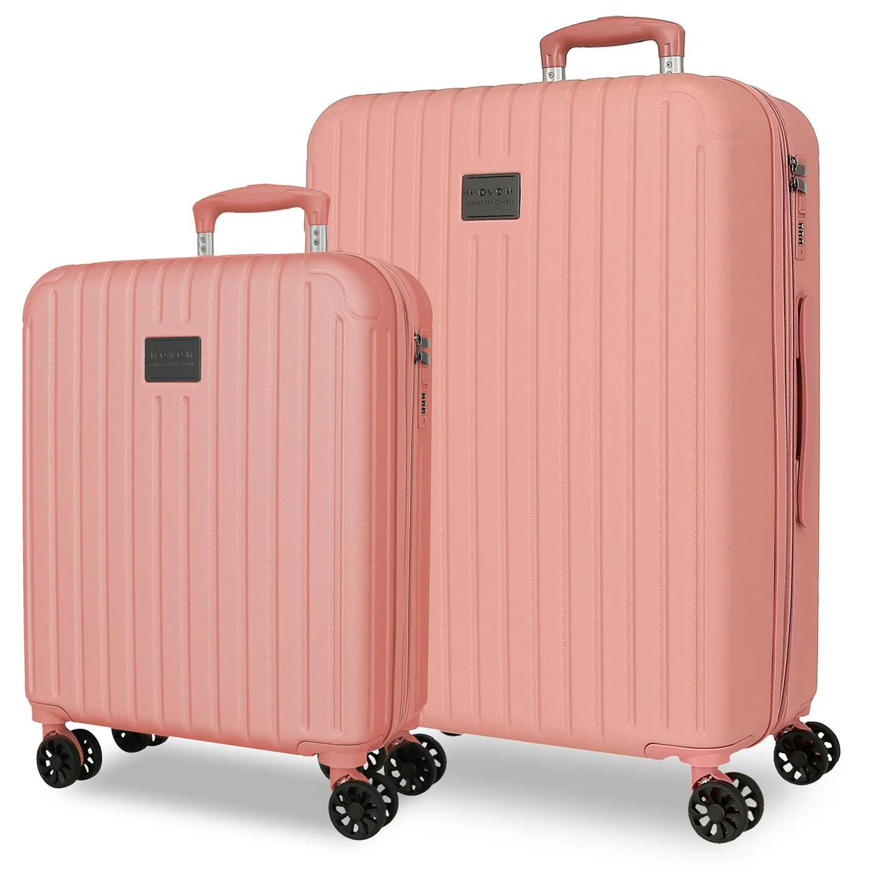 5558924 SET/2 TROLLEY ABS 55-68CM. C/EXP. 4R. MOVOM TIMBER N