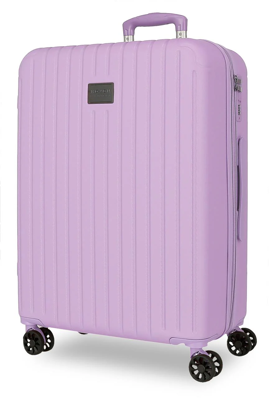 5559326 TROLLEY ABS 78CM. C/EXP. 4R. MOVOM TIMBER LILA