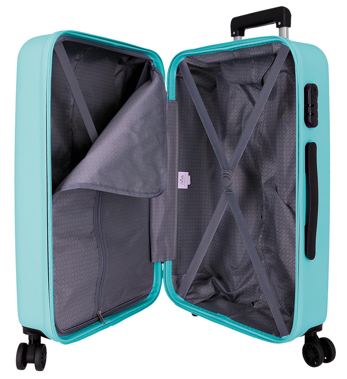 584926E TROLLEY ABS 65CM. 4R. RR FLEX AZUL CLARO - Image 6