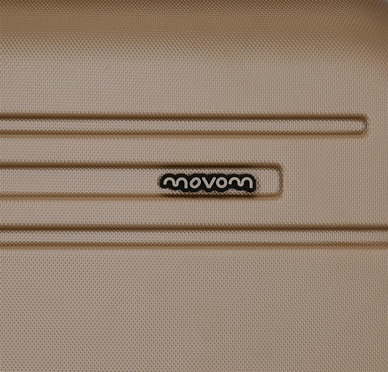 5988663 TROLLEY ABS 55CM.4R.C/EXP.MOVOM GALAXY CHAMPAGNE - Image 3