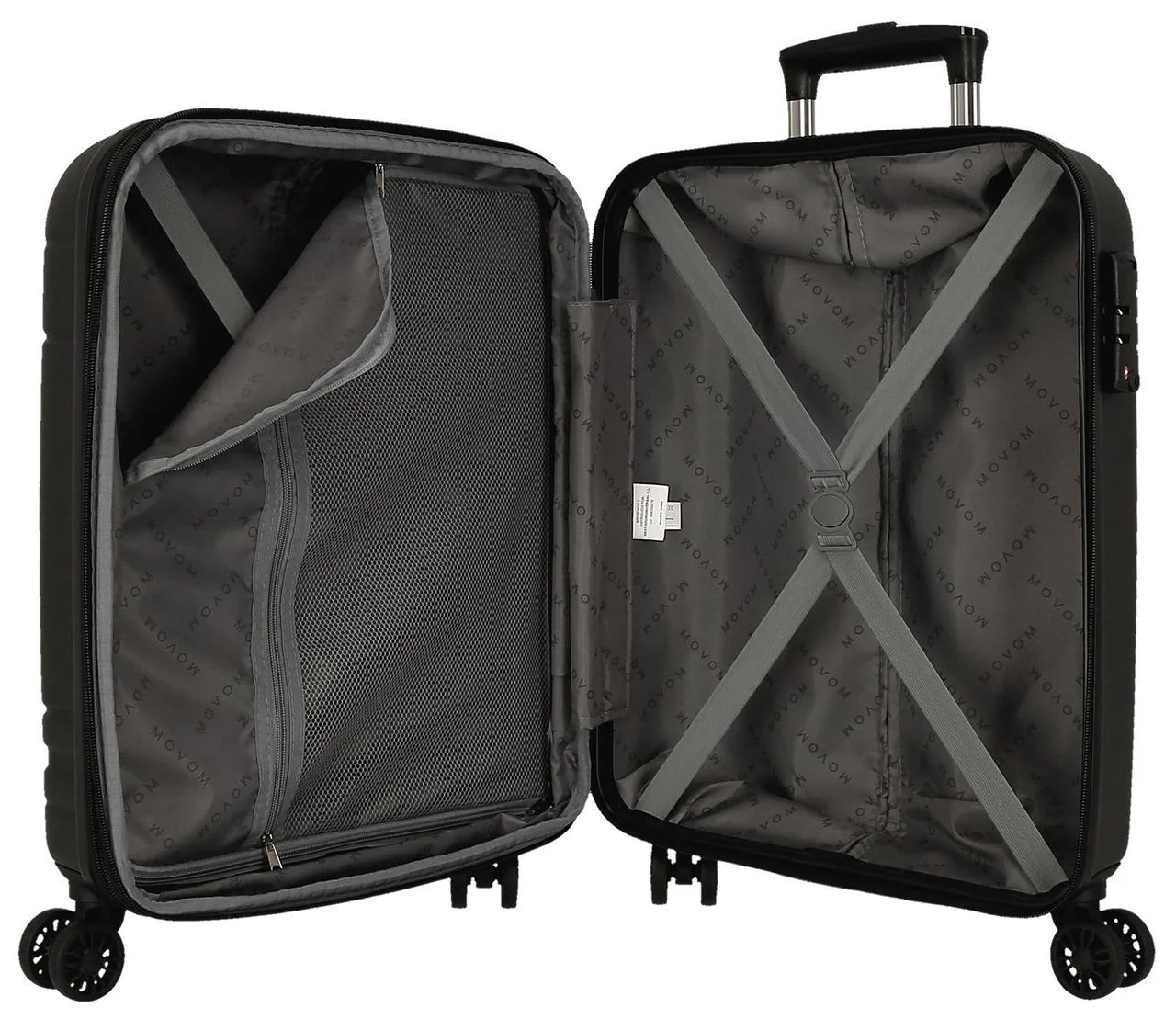 598866A TROLLEY ABS 55CM.4R.C/EXP.MOVOM GALAXY NEGRO - Image 3