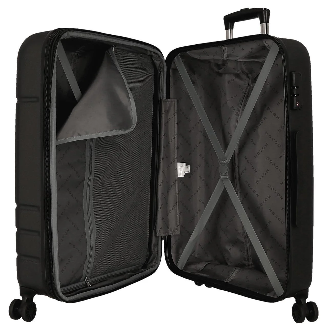 598936A TROLLEY ABS 78CM.4R.MOVOM GALAXY NEGRO - Image 3