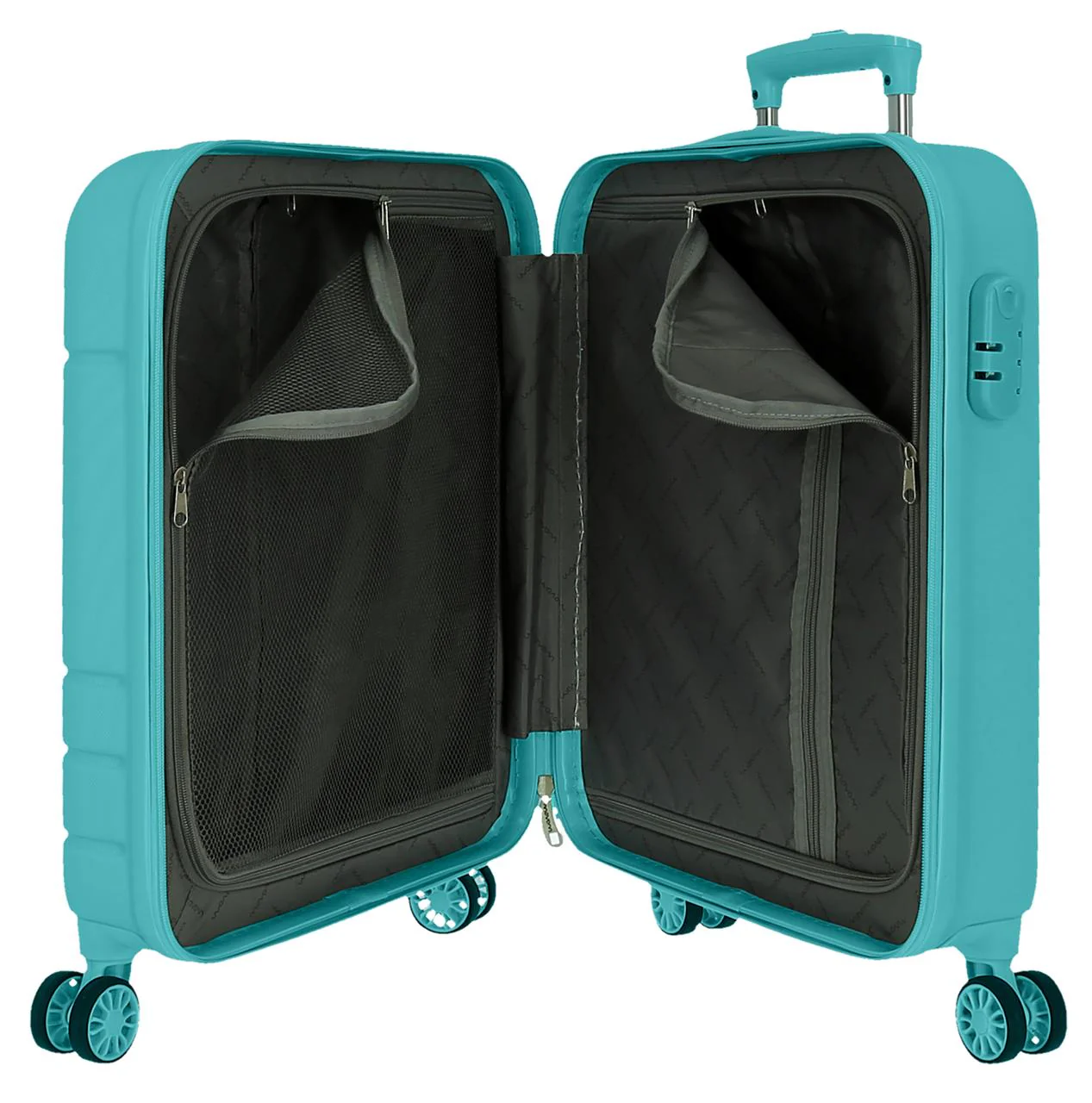 5989465 SET/3 TROLLEY ABS 55-68-78CM. 4R. MOVOM GALAXY TURQU - Image 6