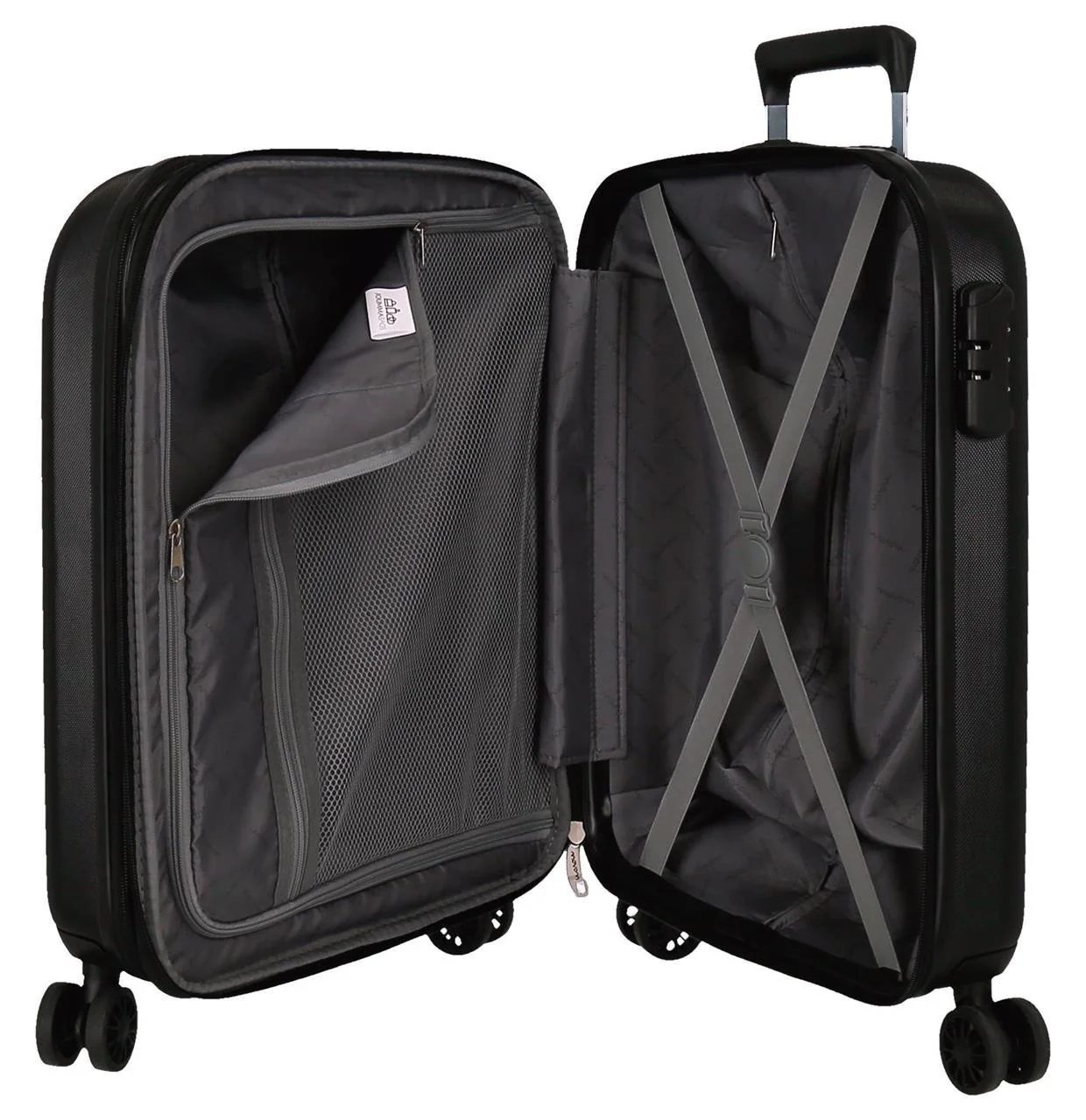 5998661 TROLLEY ABS 55CM.4R.C/EXP.MOVOM RIGA NEGRO - Image 3