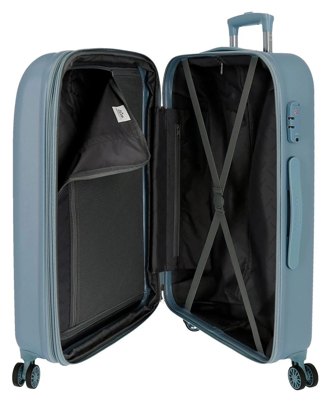 5999263 TROLLEY ABS 70CM.4R.MOVOM RIGA AZUL CIELO - Image 3