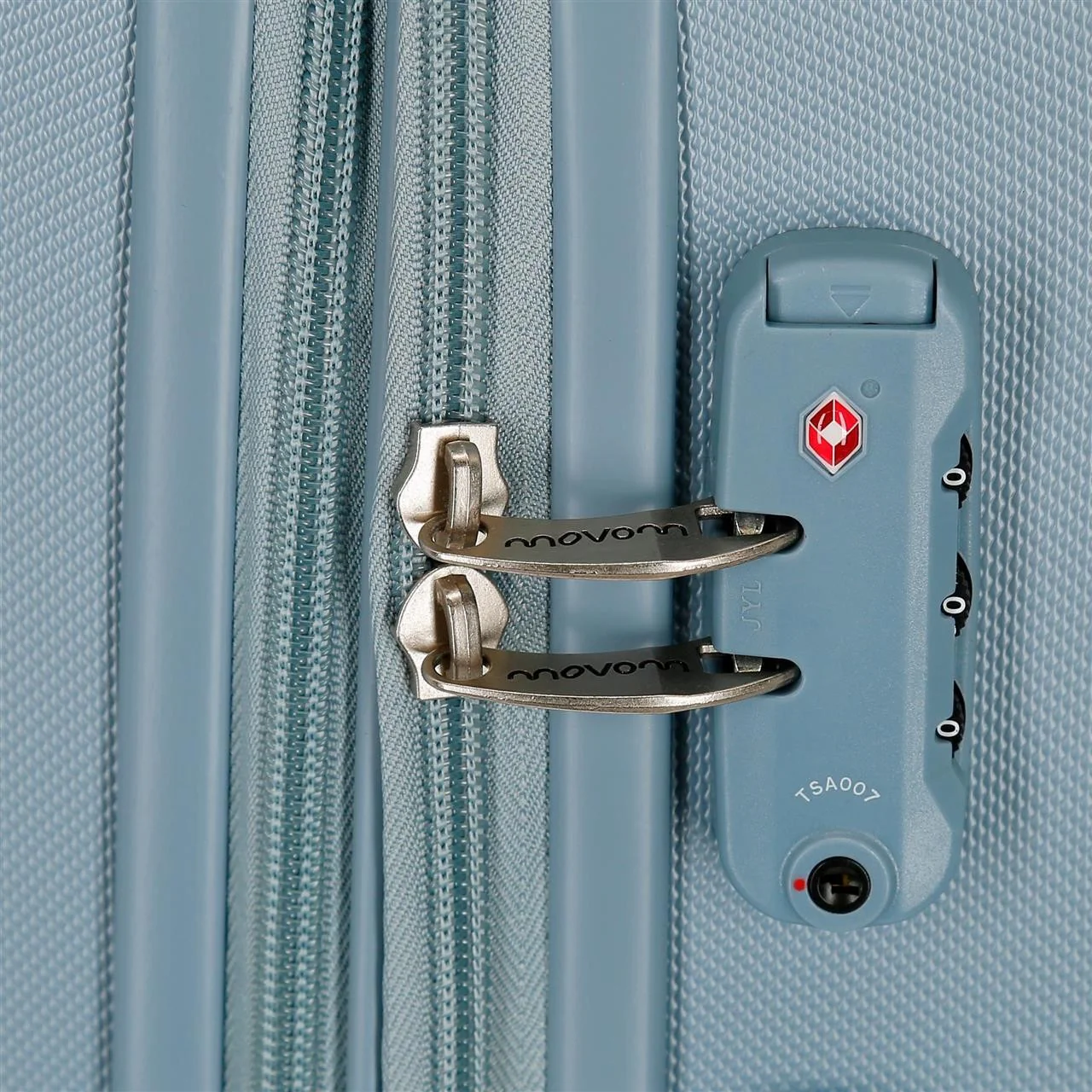 5999263 TROLLEY ABS 70CM.4R.MOVOM RIGA AZUL CIELO - Image 6