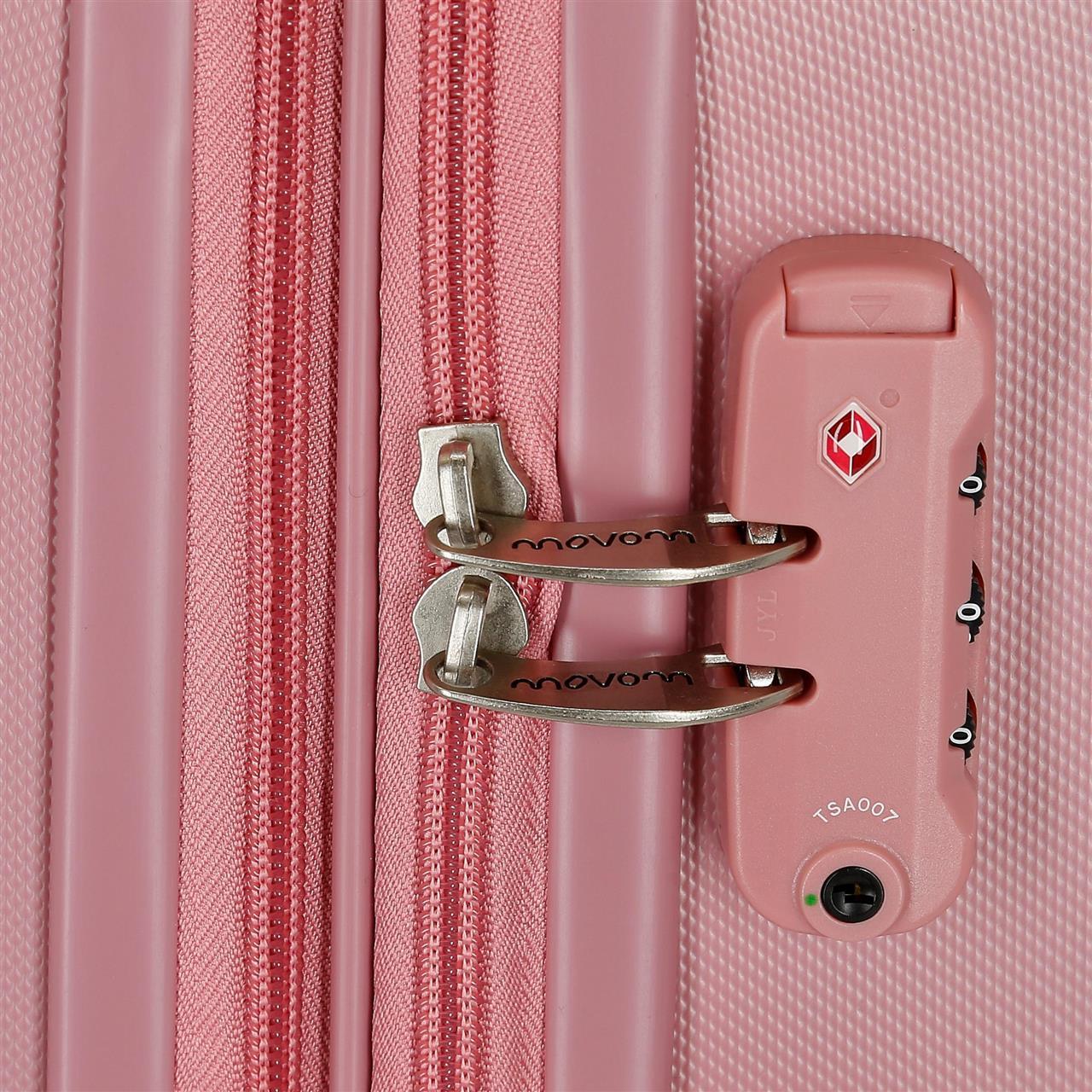 5999365 TROLLEY ABS 80CM. C/EXP. 4R.MOVOM RIGA ROSA - Image 7