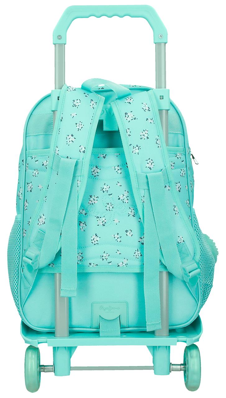 60422V2 MOCHILA ADAP. 40CM. C/CARRO. PJL NORA TURQUESA - Image 2