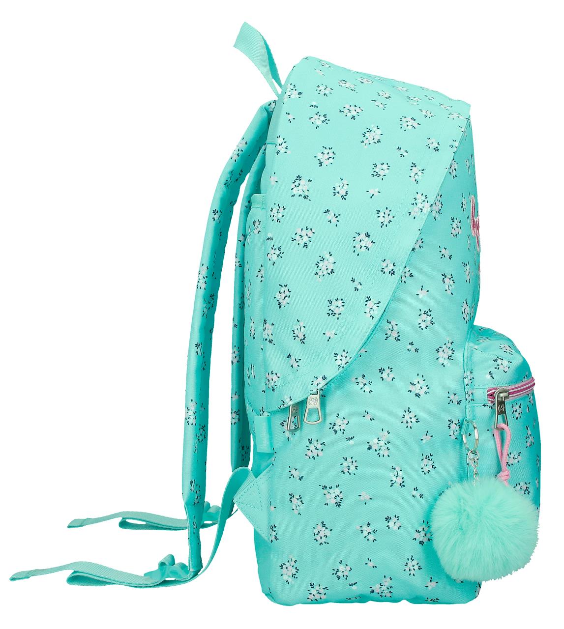 6042342 MOCHILA 44CM. PJL NORA TURQUESA - Image 3