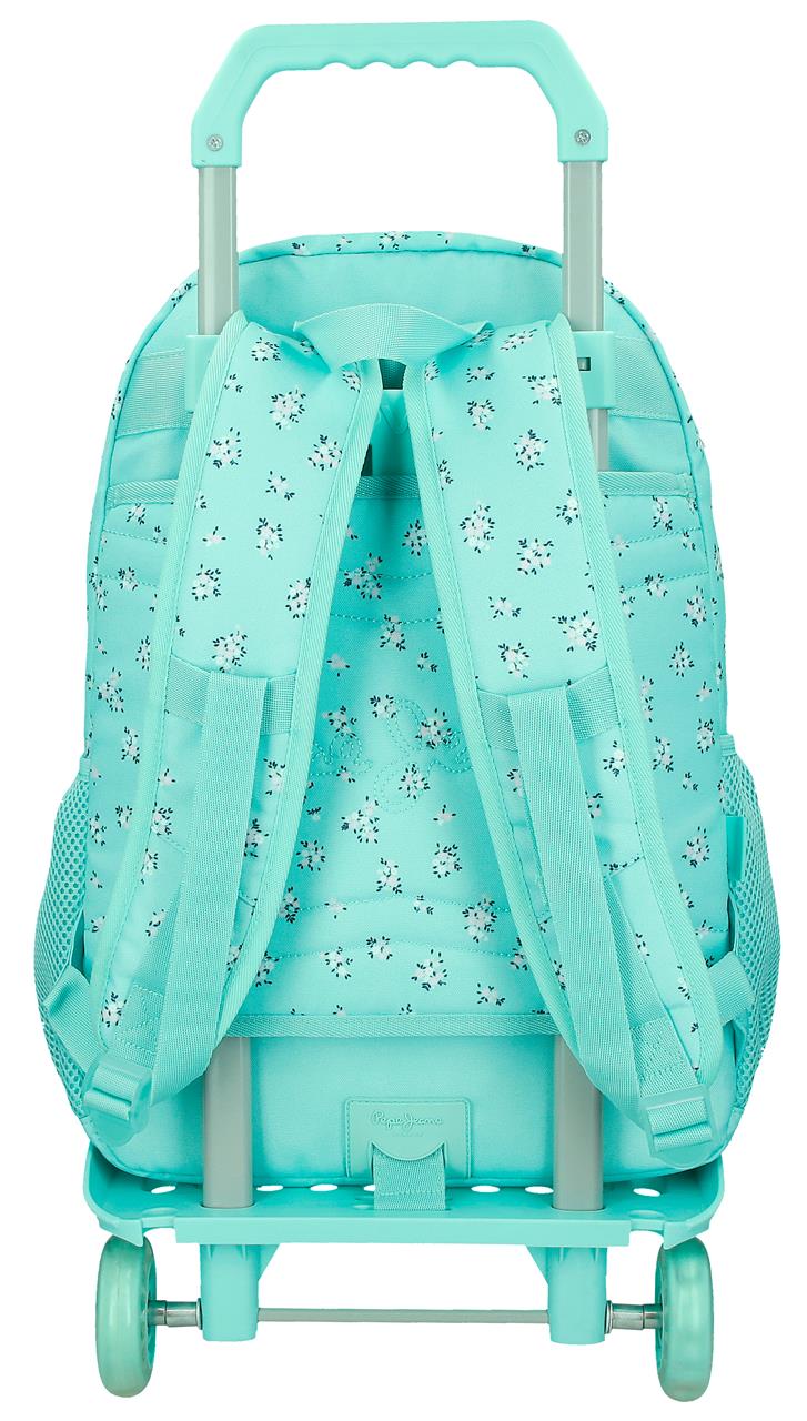 60425V2 MOCHILA ADAP. 44CM 2C. C/CARRO. PJL NORA TURQUESA - Image 2