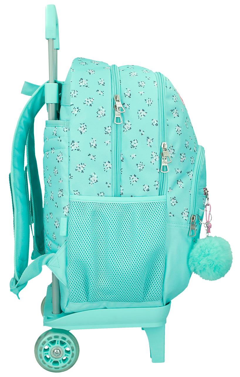 60425V2 MOCHILA ADAP. 44CM 2C. C/CARRO. PJL NORA TURQUESA - Image 5