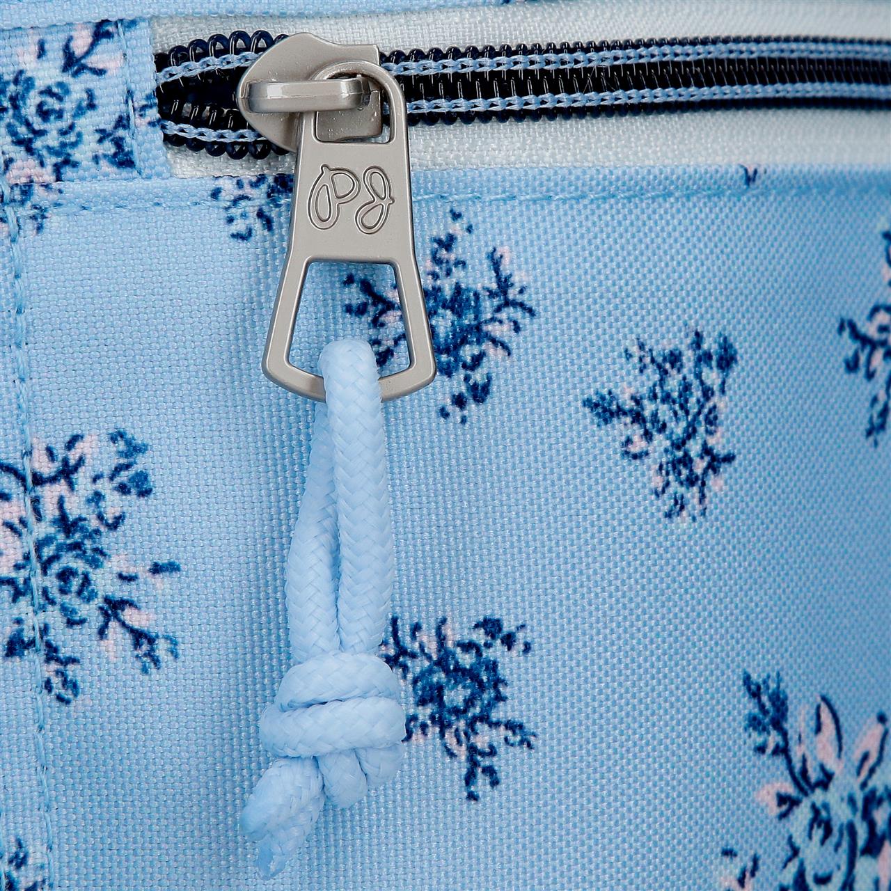 6082042 MOCHILA 23CM. PJL OLIVIA AZUL CLARO - Image 8