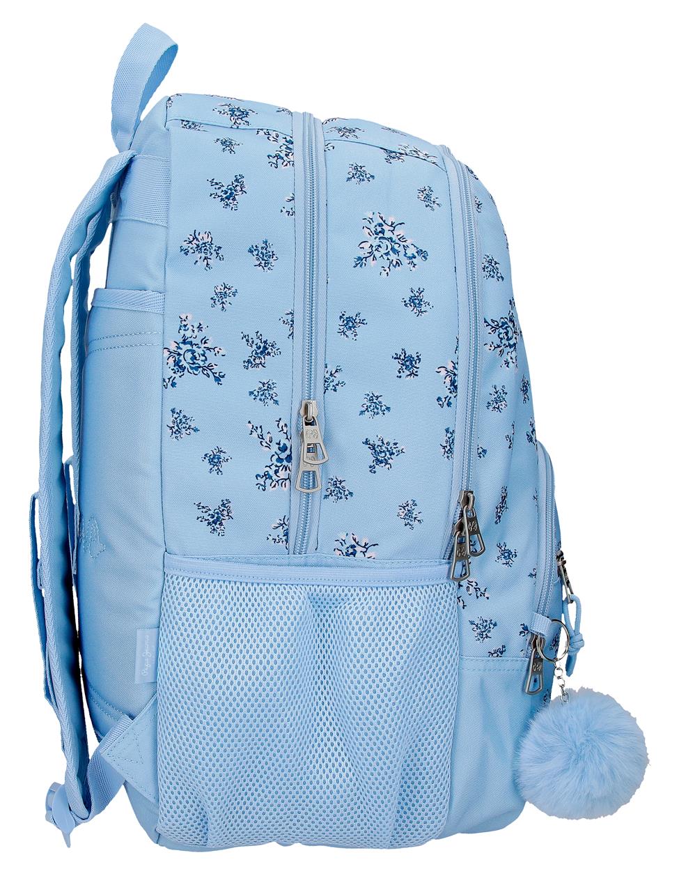 60825F2 MOCHILA ADAP. 44CM 2C. PJL OLIVIA AZUL CLARO - Image 2