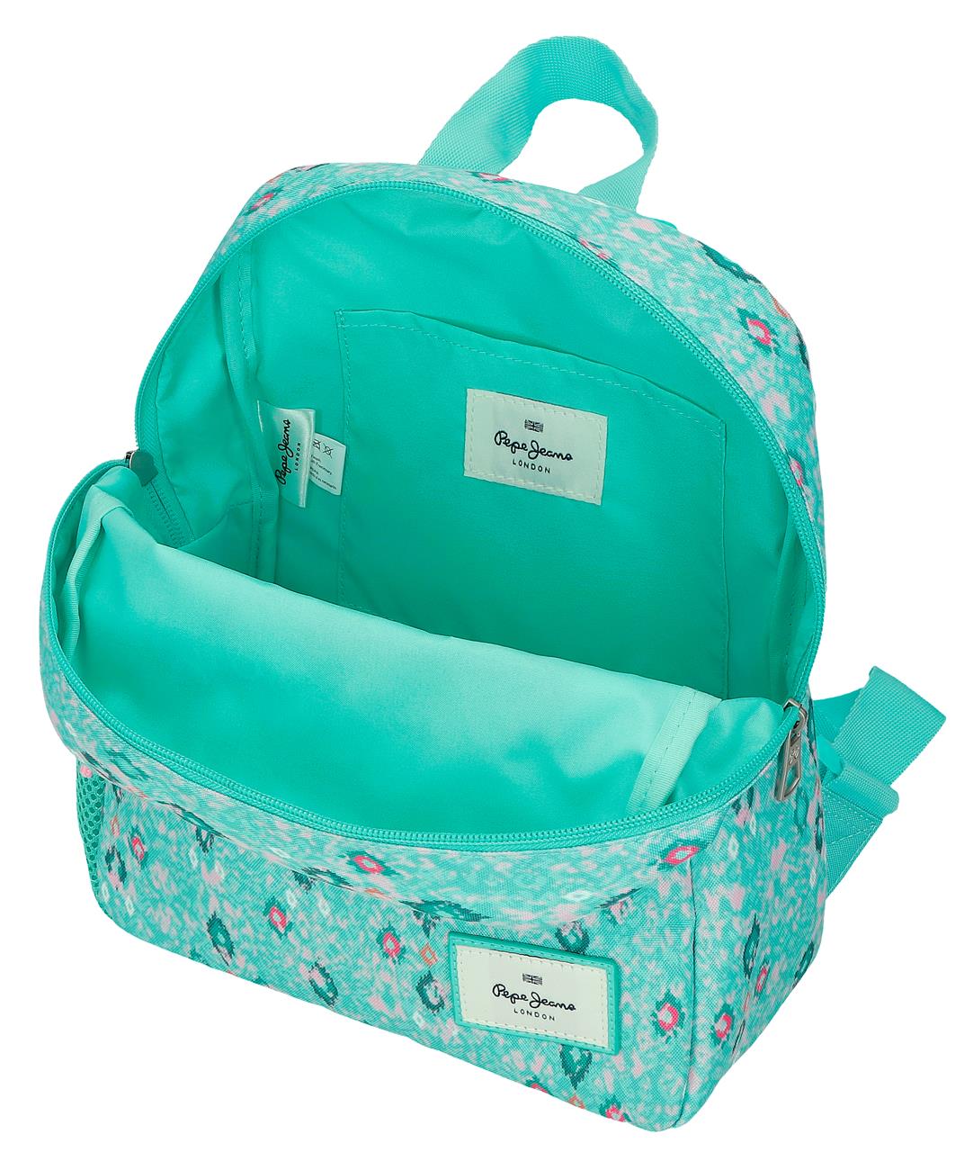 6112141 MOCHILA 28CM. PJL SUN TURQUESA VERDE - Image 7