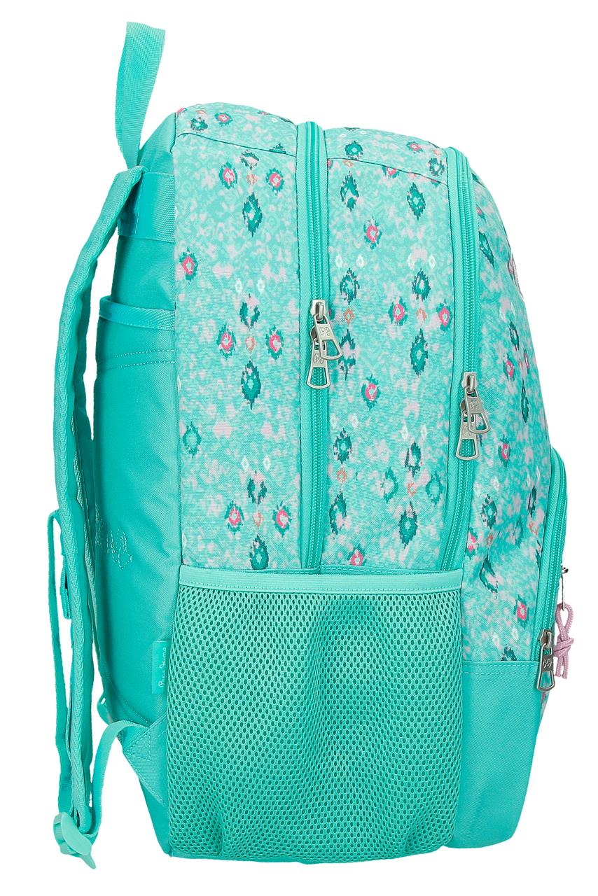 61125F1 MOCHILA ADAP. 44CM 2C. PJL SUN TURQUESA VERDE - Image 2