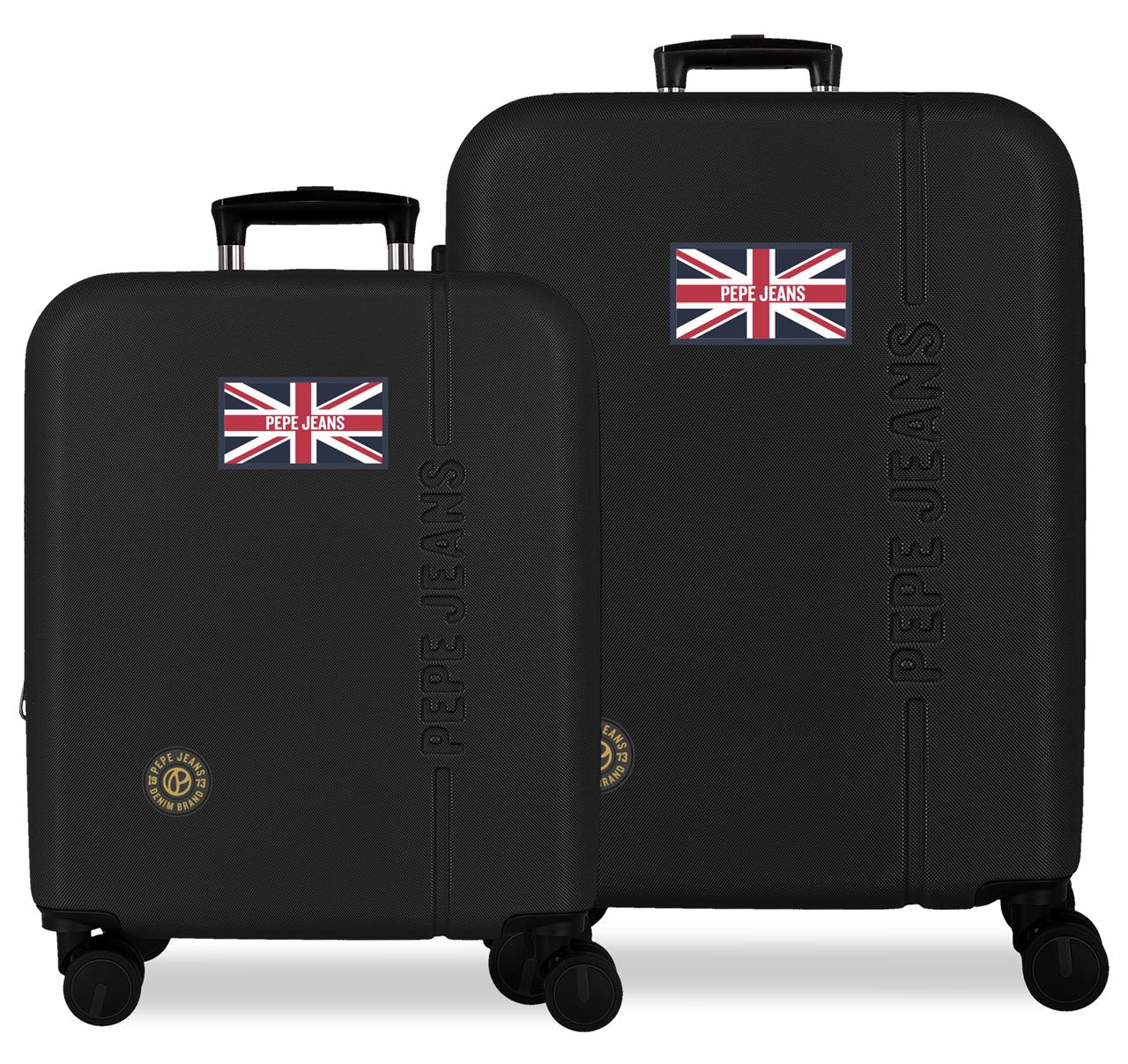 6158941 SET/2 TROLLEY ABS 55-68CM. C/EXP. 4R. PJL HENRY NEGR