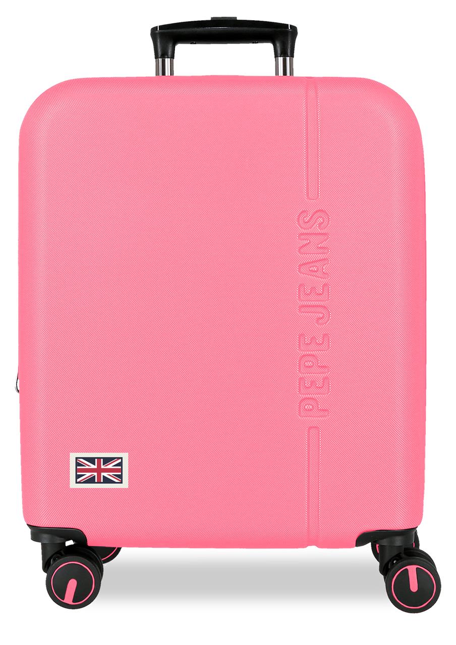 6329144 TROLLEY ABS 55CM. 4R. PJL ARIS TRAVEL FUCSIA