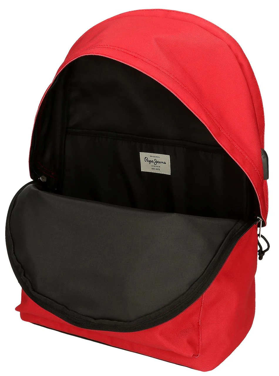 63324A5 MOCHILA PORTAORD. 44CM 2C. PJL ARIS EVERGREEN ROJO - Image 10