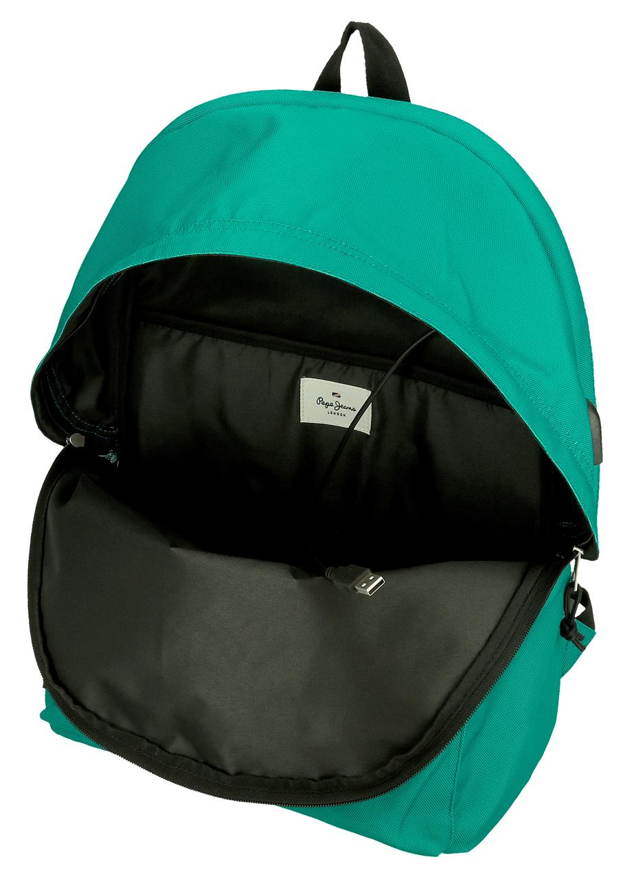 63324C6 MOCHILA PORTAORD. 44CM 2C. PJL ARIS EVERGREEN VERDE - Image 11
