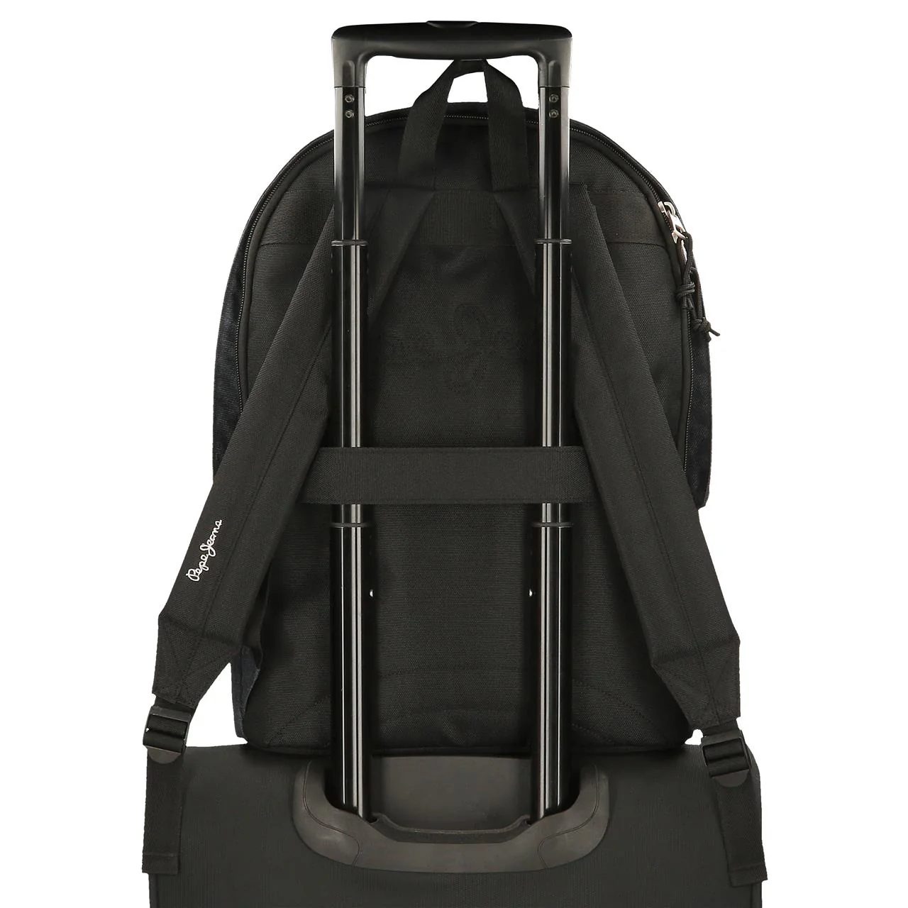 63324C8 MOCHILA PORTAORD. 44CM 2C. PJL ARIS EVERGREEN DENIM - Image 8