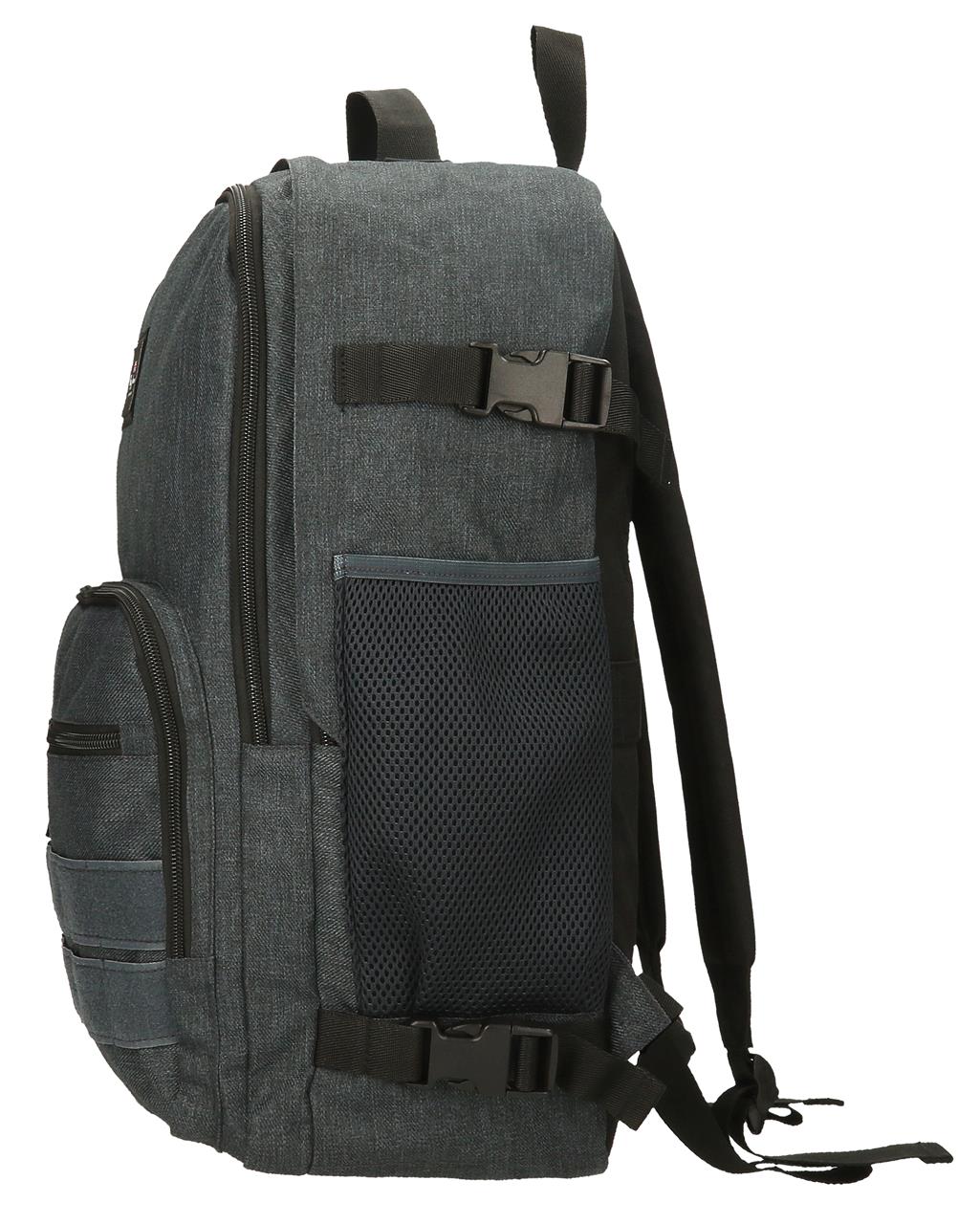 63328C8 MOCHILA ADAP. 44CM. PJL ARIS EVERGREEN DENIM OSCURO - Image 6
