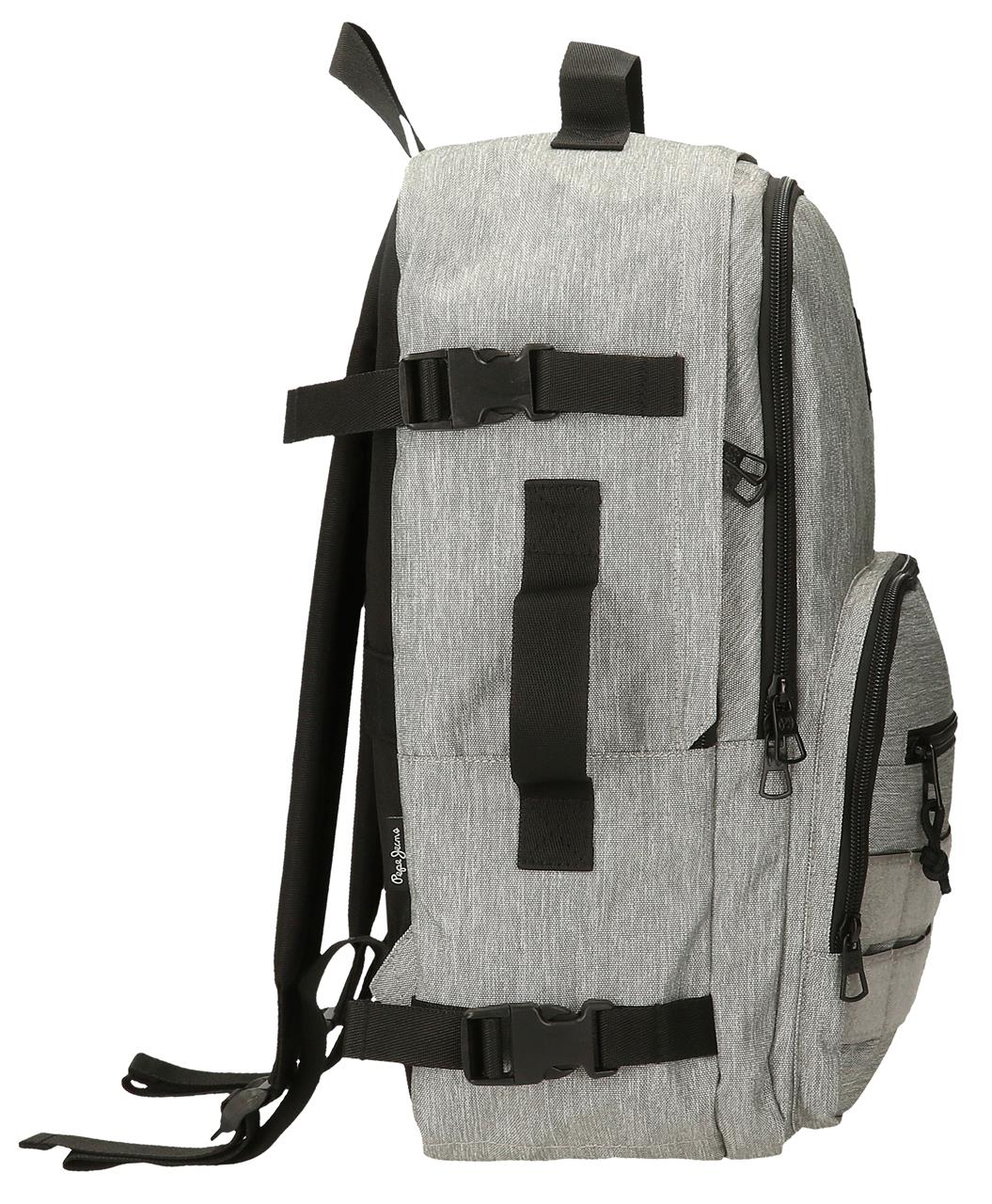 63328H1 MOCHILA ADAP. 44CM. PJL ARIS EVERGREEN GRIS - Image 2