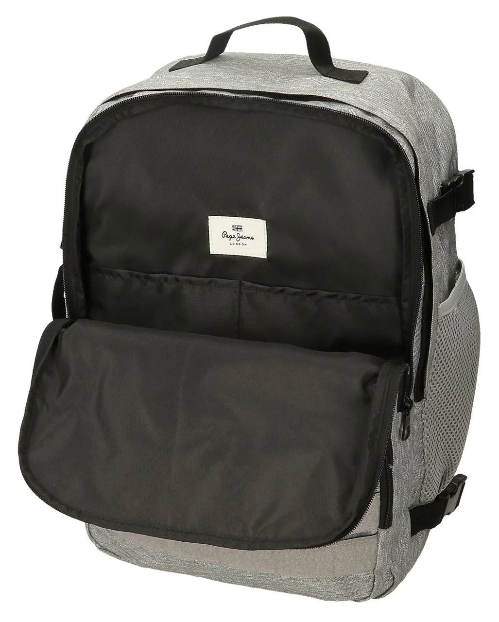 63328H1 MOCHILA ADAP. 44CM. PJL ARIS EVERGREEN GRIS - Image 3