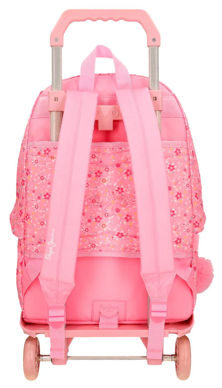 67123T3 MOCHILA ADAP.42CM.C/CARRO PJL ALENKA ROSA - Image 3