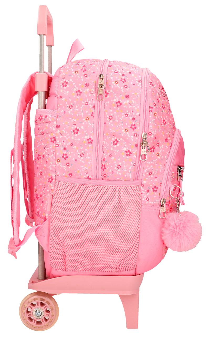 67125T3 MOCHILA ADAP.44CM.2C.C/CARRO PJL ALENKA ROSA - Image 2