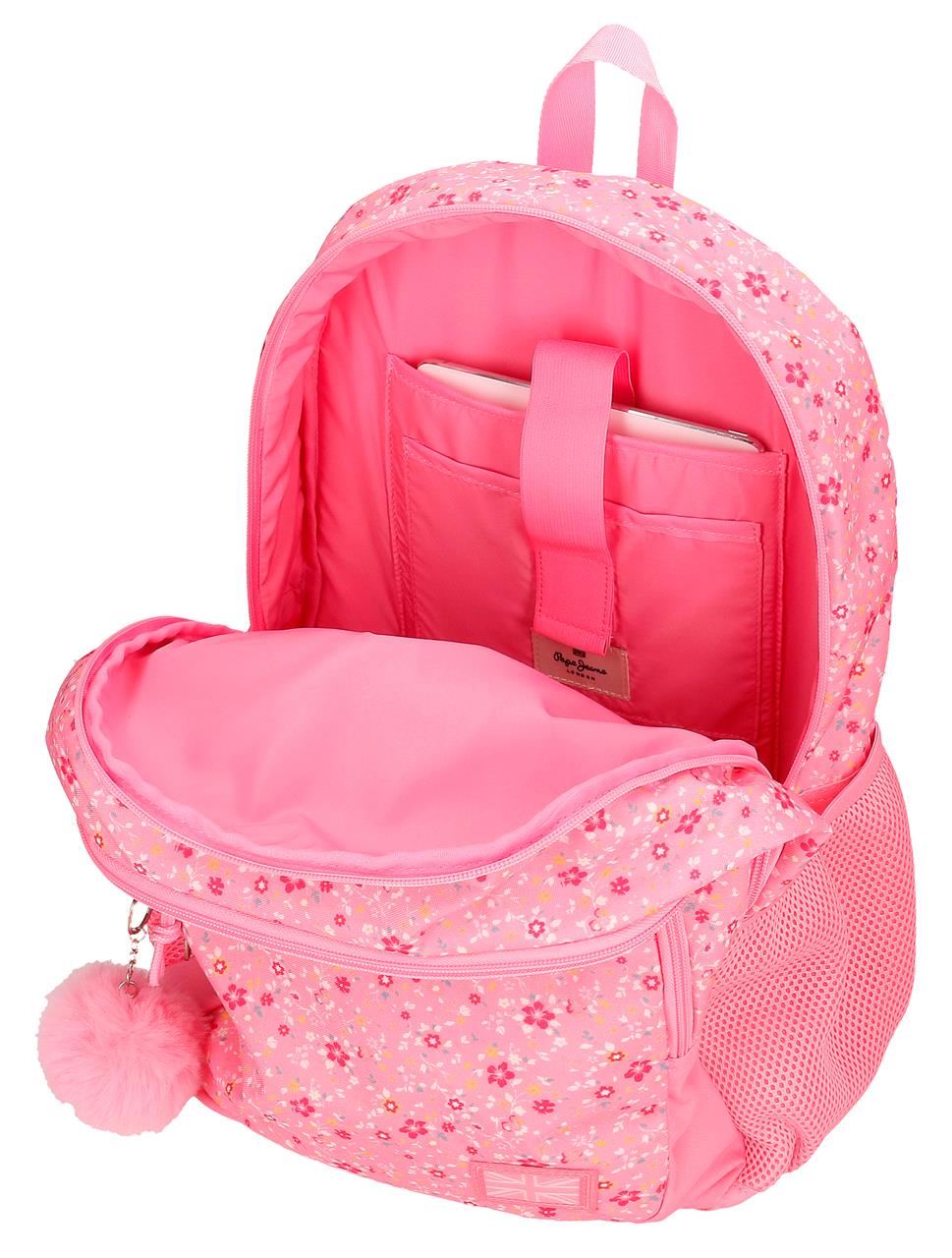 67125T3 MOCHILA ADAP.44CM.2C.C/CARRO PJL ALENKA ROSA - Image 6