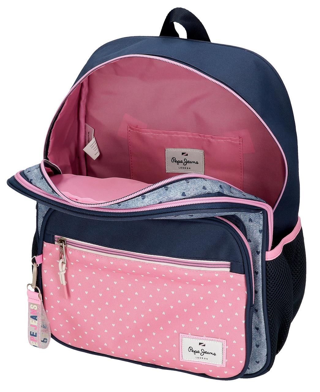 68222T1 MOCHILA ADAP. 40CM. 2C. C/CARRO PJL NONI DENIM - Image 6