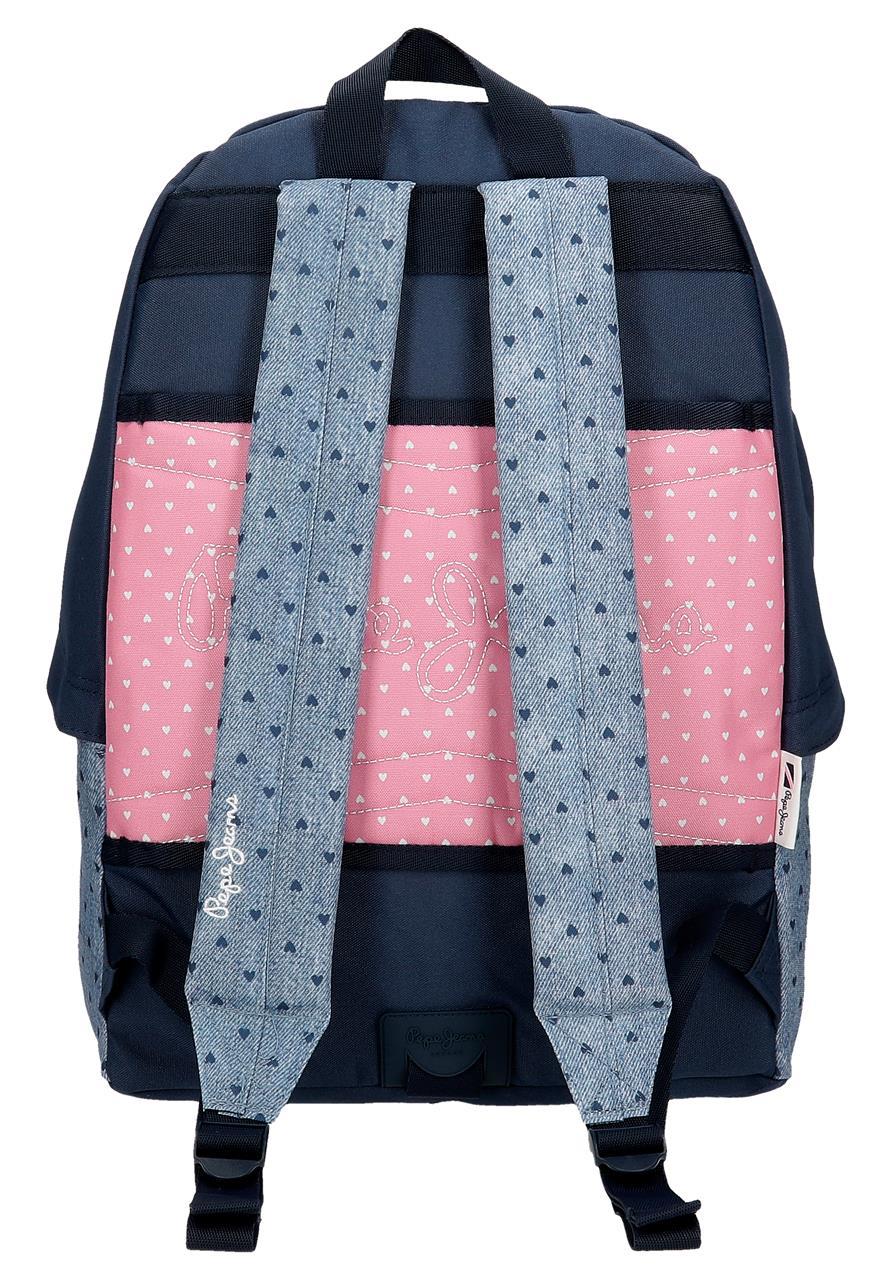 68223D1 MOCHILA ADAP. 42CM. PJL NONI DENIM - Image 4