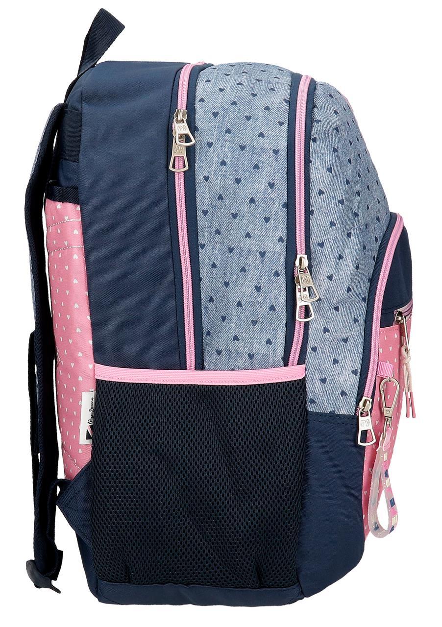 6822521 MOCHILA 44CM 2C. PJL NONI DENIM - Image 2