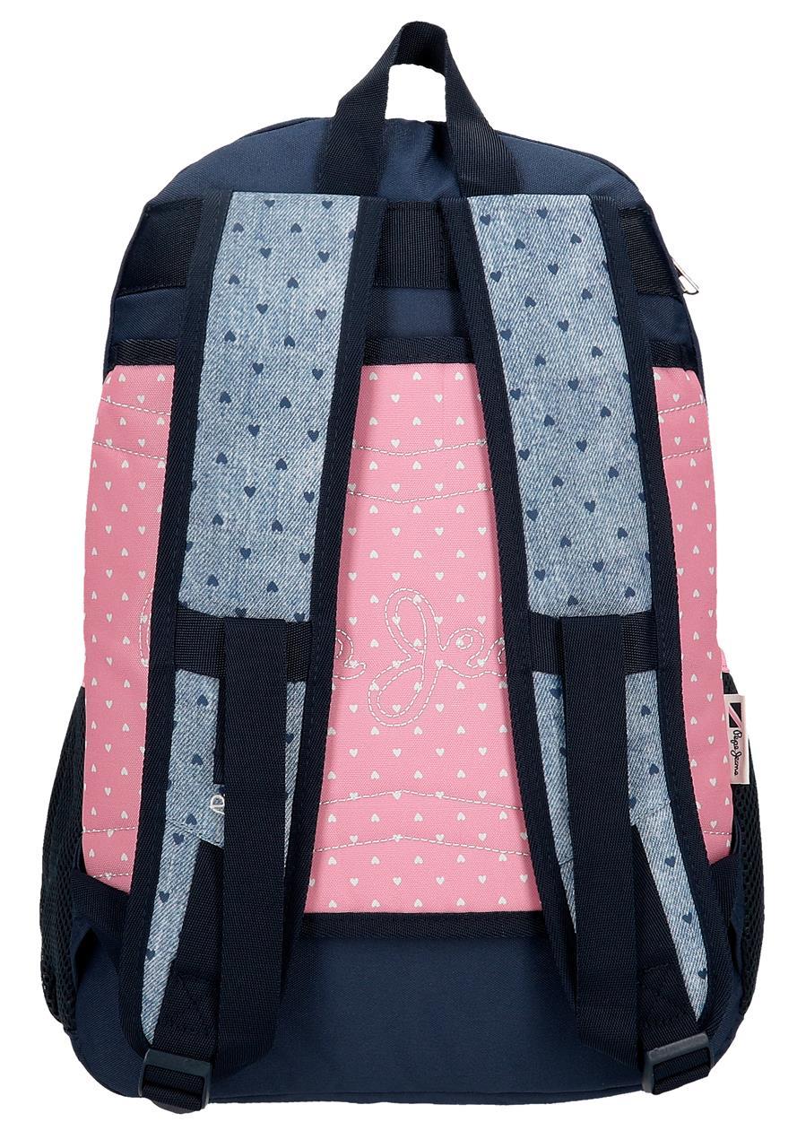 6822521 MOCHILA 44CM 2C. PJL NONI DENIM - Image 5