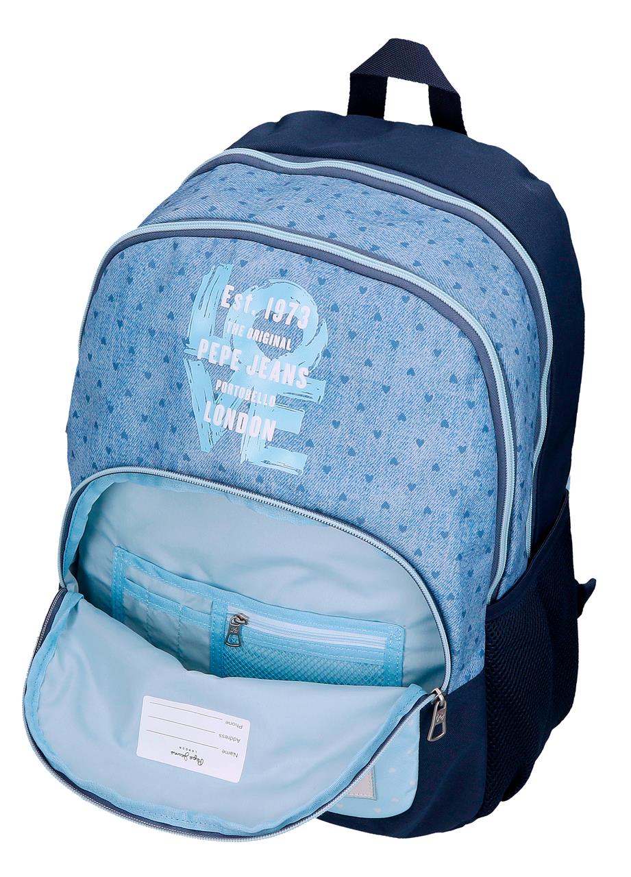 68225T2 MOCHILA ADAP.44CM.2C.C/CARRO PJL NONI DEMIN AZUL C - Image 11