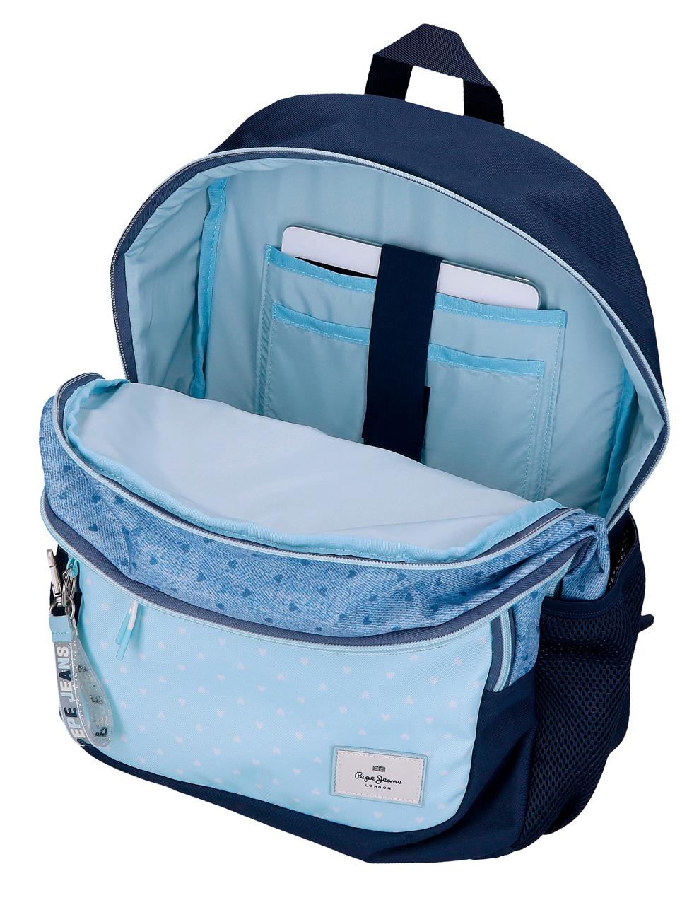 68225T2 MOCHILA ADAP.44CM.2C.C/CARRO PJL NONI DEMIN AZUL C - Image 6