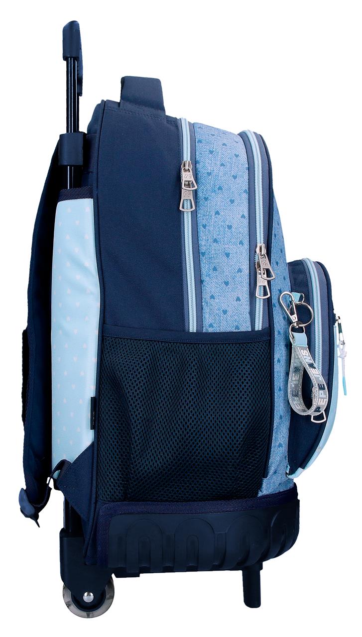 6822922 MOCHILA COMPACT 2R PJL NONI DENIM AZUL CLARO - Image 2