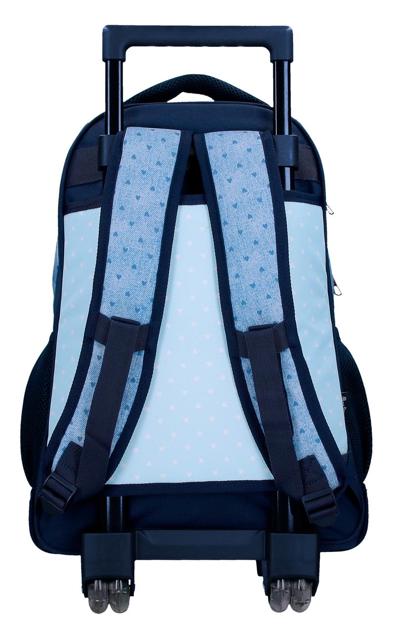 6822922 MOCHILA COMPACT 2R PJL NONI DENIM AZUL CLARO - Image 4